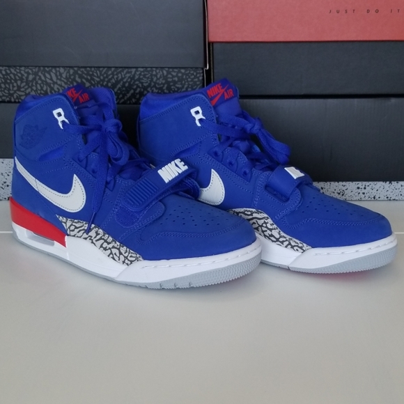 New Jordan Legacy 312 AV3922-418 Blue (No Box) - Picture 2 of 5